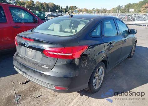 2016 Ford Focus Se z USA, uszkodzony, nr VIN 1FADP3F26GL401509